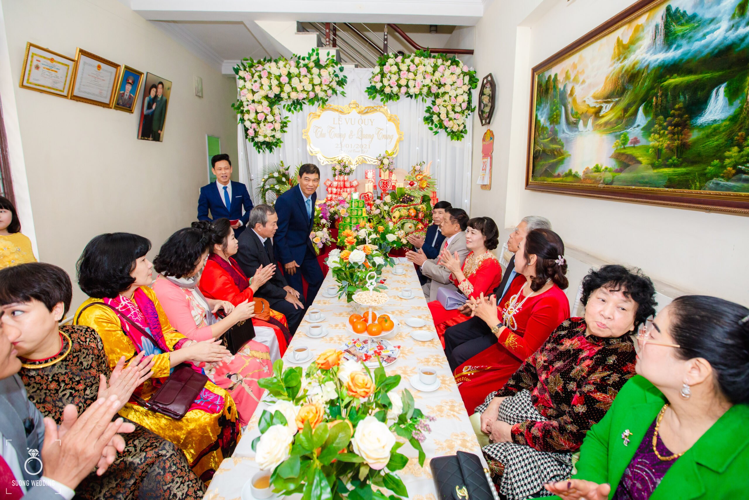 Những cảnh quay không thể thiếu khi quay phim ăn hỏi (2)