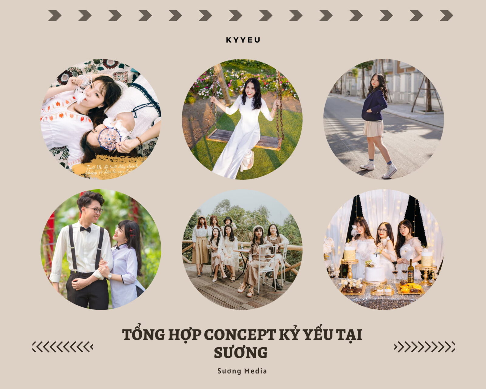[ YEARBOOK ] TỔNG HỢP CONCEPT CHỤP KỶ YẾU TẠI SƯƠNG XU HƯỚNG 2020