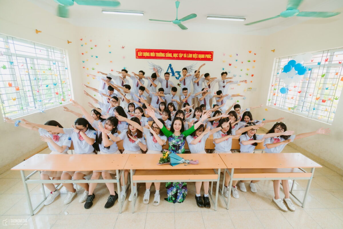 chụp ảnh kỷ yếu cấp 2
