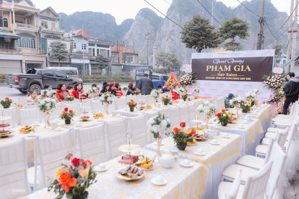 Khai Trương Salon Tóc Phạm Gia tại Thành phố Cẩm Phả (3)