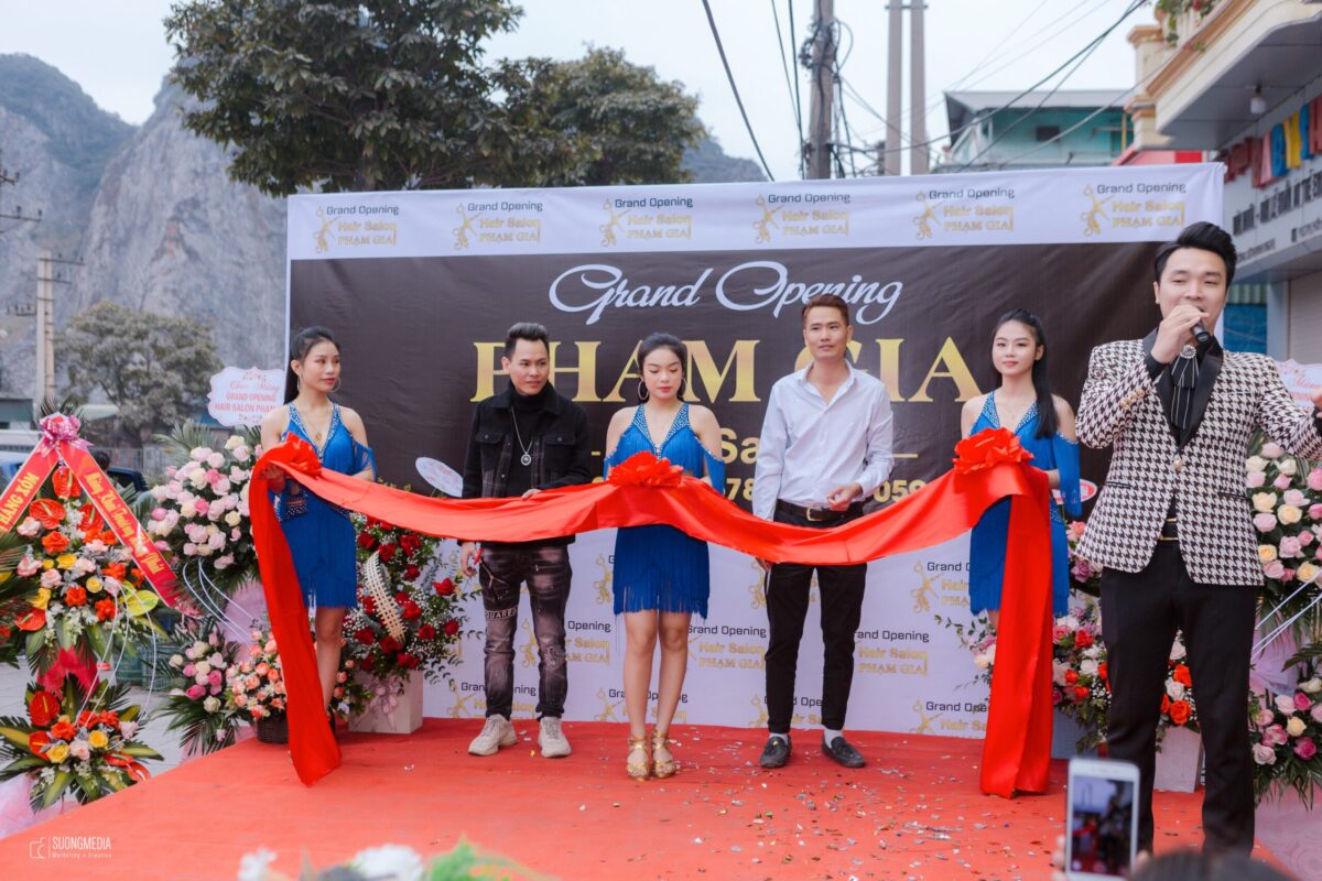 Khai Trương Salon Tóc Phạm Gia tại Thành phố Cẩm Phả (10)