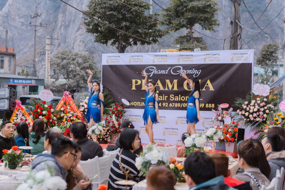 Khai Trương Salon Tóc Phạm Gia tại Thành phố Cẩm Phả (13)