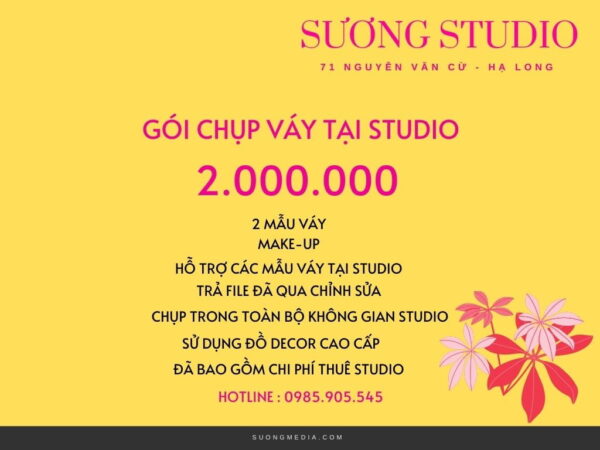 Cực khủng " Báo giá chụp tại Sương Studio 2021 " tại sao lại HOT? (6)