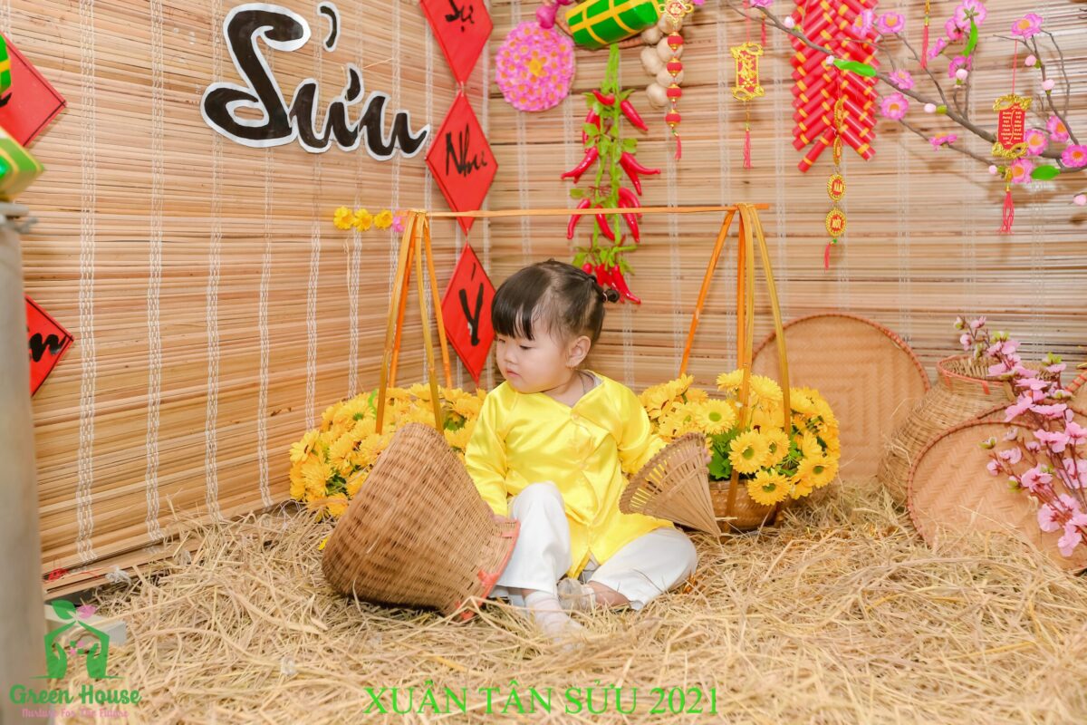 Chụp ảnh concept Tết tại trường Mầm Non Ngôi Nhà Xanh. (2)