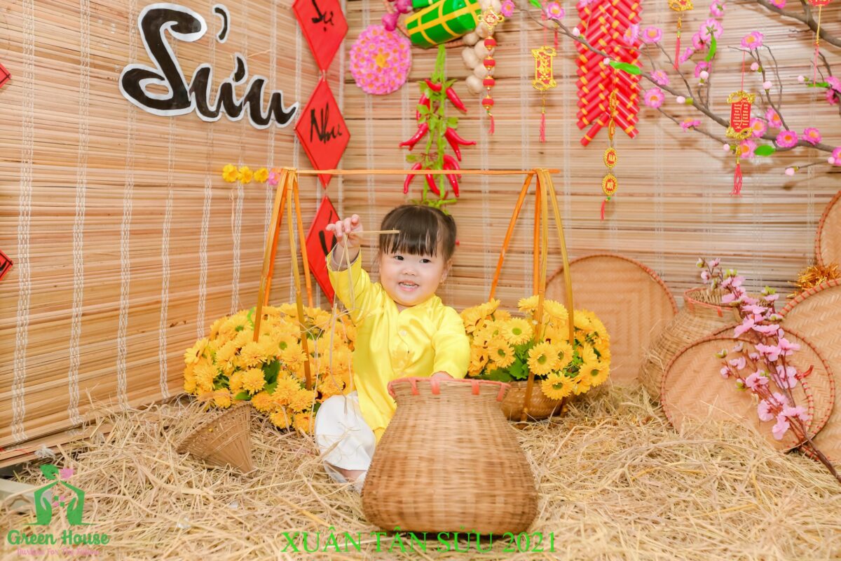 Chụp ảnh concept Tết tại trường Mầm Non Ngôi Nhà Xanh. (3)