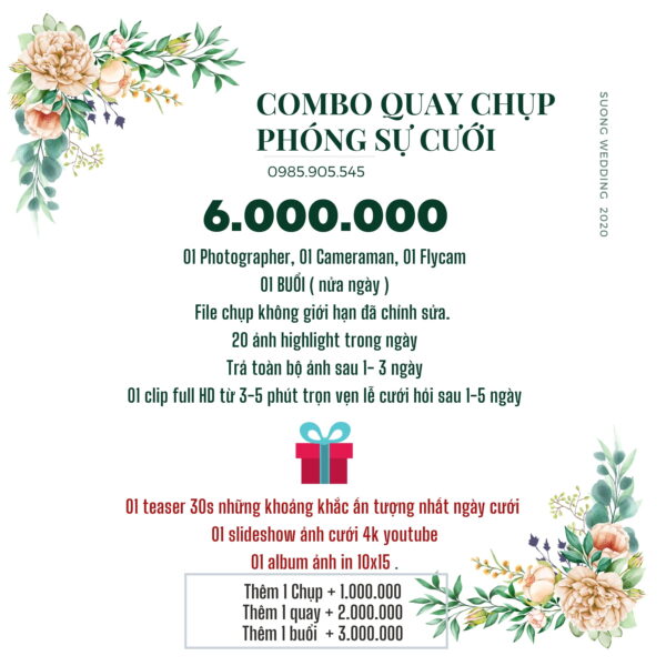 Báo giá chụp ảnh - quay phim phóng sự cưới tại Hạ Long (6)