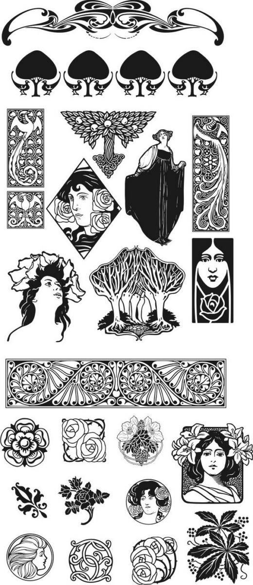 Art Nouveau là gì? Art Nouveau trong thiết kế đồ hoạ (2)