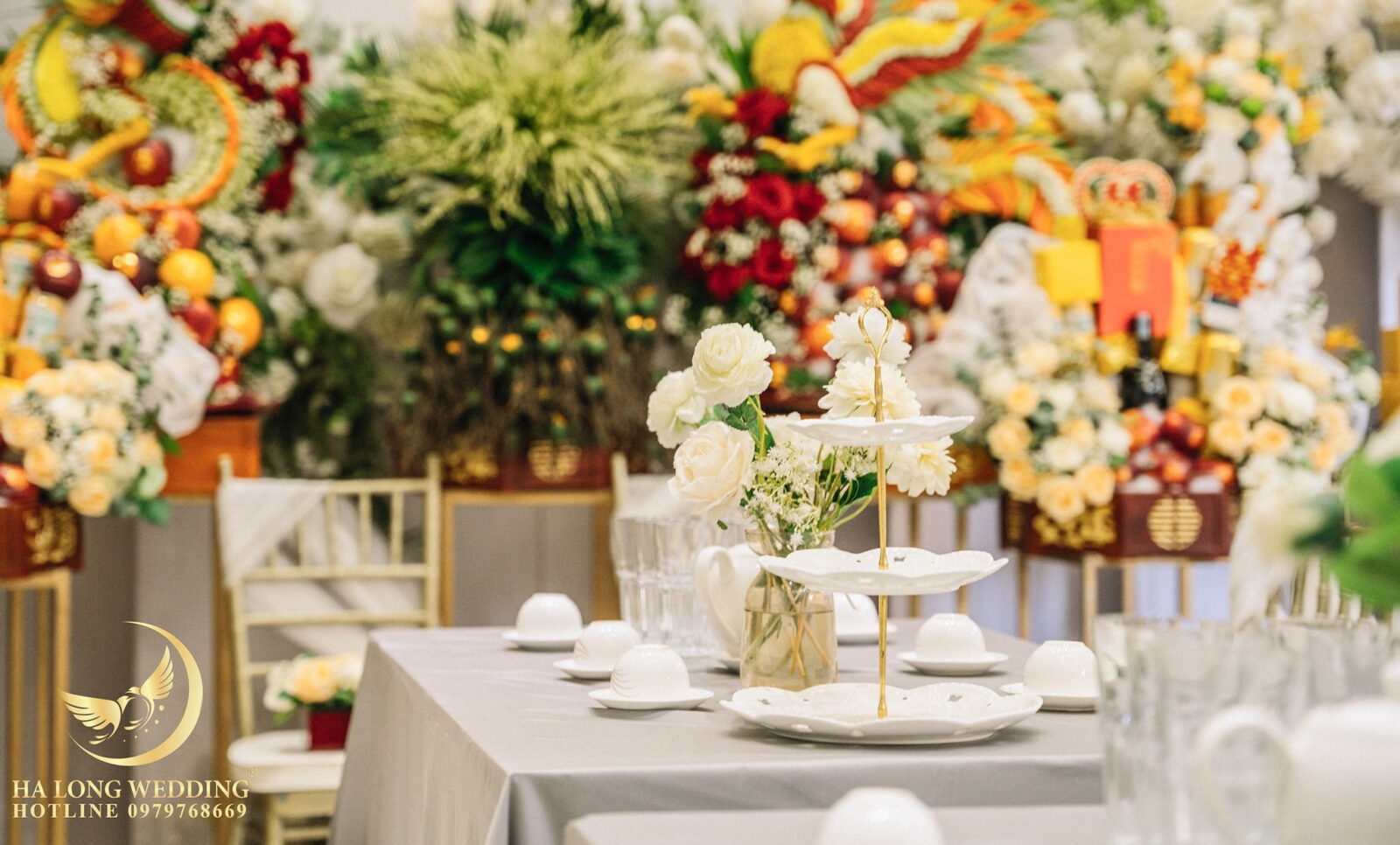 Dịch vụ trang trí tiệc cưới tốt nhất tại Hạ Long (8)