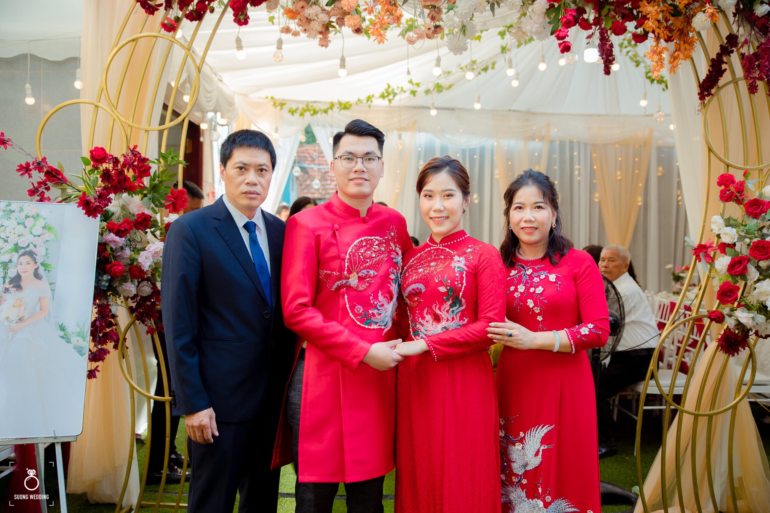 Xu hướng chọn áo dài cưới truyền thống năm 2021 (3)