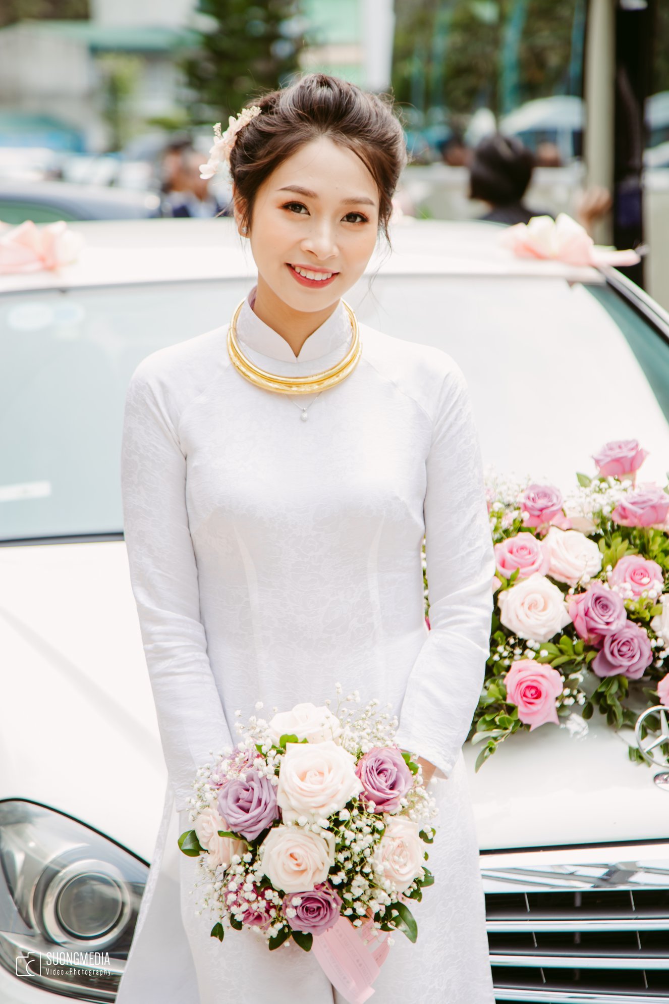 Xu hướng chọn áo dài cưới truyền thống năm 2021 (5)