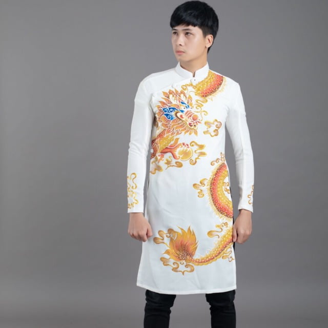 Xu hướng chọn áo dài cưới truyền thống năm 2021 (4)