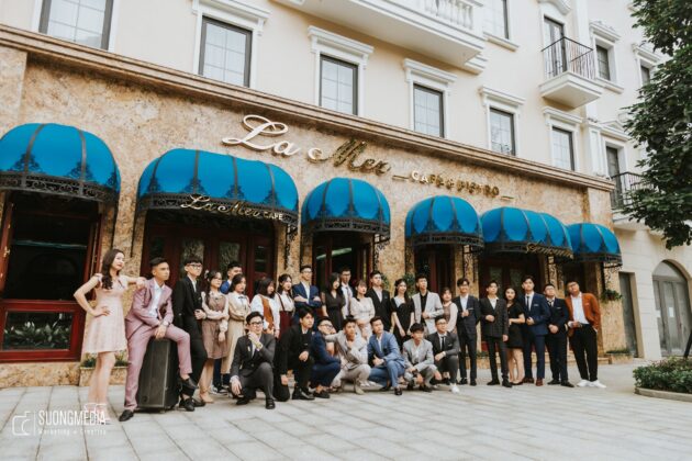 trang tri lớp chụp kỷ yếu