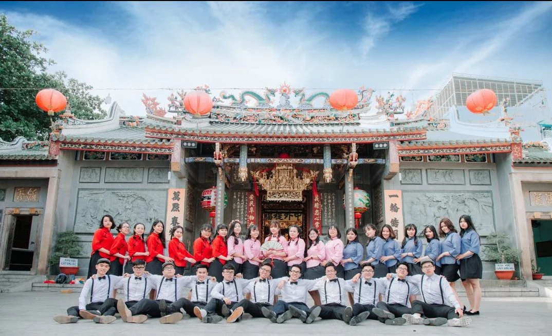 chụp kỷ yếu lớp 9
