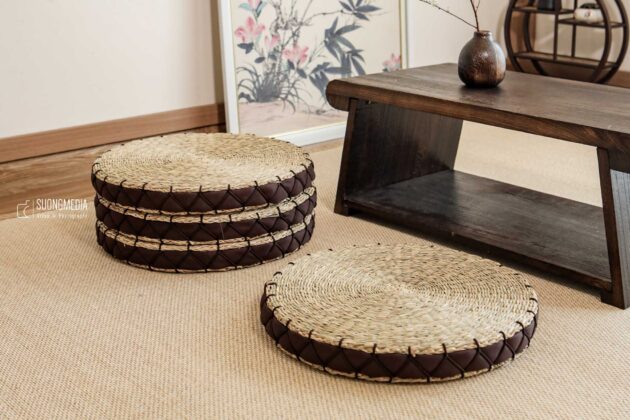 Chụp ảnh sản phẩm Đệm Ngồi - Bàn Trà - Thảm Cói TOTORO SHOP Quảng Ninh (12)