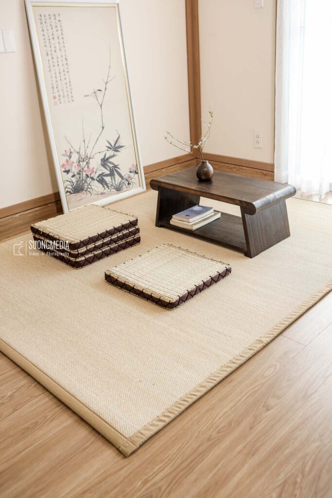 Chụp ảnh sản phẩm Đệm Ngồi - Bàn Trà - Thảm Cói TOTORO SHOP Quảng Ninh (14)