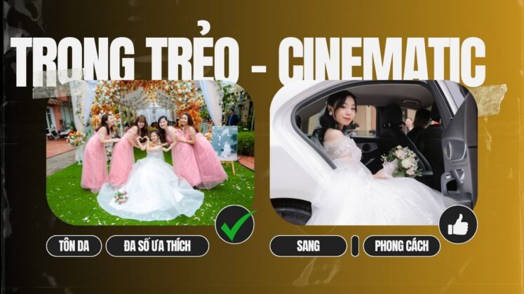 Lựa Chọn Phong Cách Màu Ảnh Cưới: Trong Trẻo Hay Cinematic?