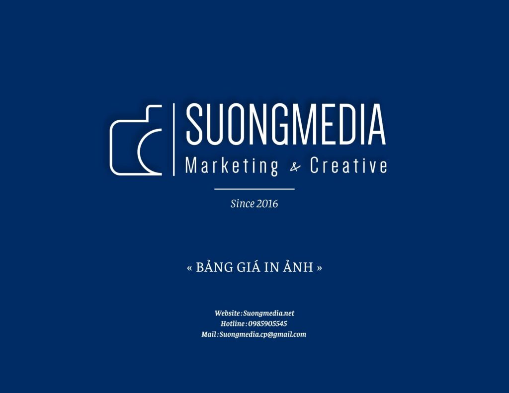 Dịch Vụ In Ảnh Quảng Ninh- Báo Giá In Ảnh Tại Sương Media