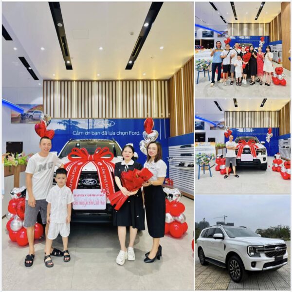 Hải Yến Ford Cẩm Phả bàn giao xe cho khách hàng 1